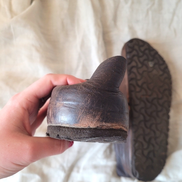 Birkenstock London Oiled Leather Sandals - Size 39 - Gently Loved - Picture 10 of 12